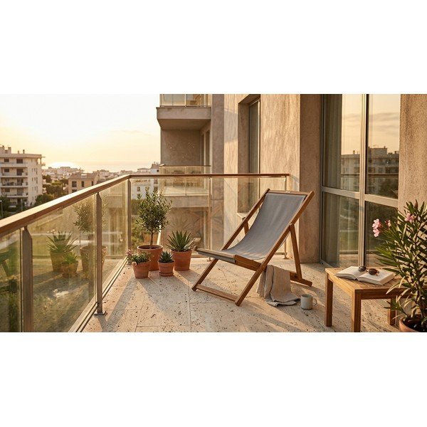 Sdraio da giardino grigia/di colore naturale in legno massiccio Dionysus – Bonami Essentials-image-2