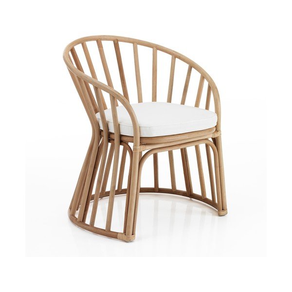 Sedia da giardino in rattan Durga - Tomasucci