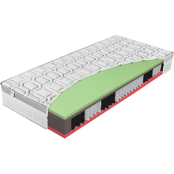 Materasso matrimoniale a molle medie dure/morbide 160x200 cm Greengel bio-ex - Materasso-image-2
