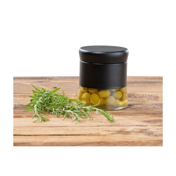 Barattolo di vetro per alimenti Black Outdoor Kitchen Boga - Wenko-image-1
