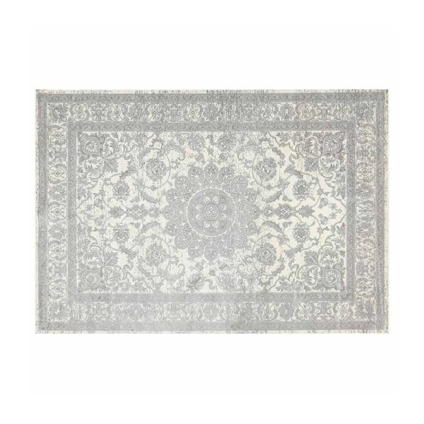 Tappeto in grigio chiaro in misto cotone 68x110 cm Persan – douceur d'intérieur