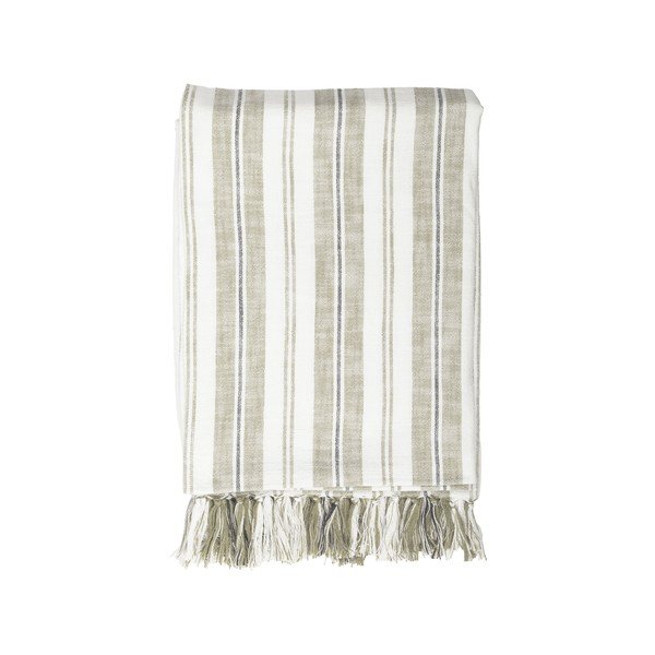 Coperta verde in cotone 150x200 cm Indira – Tiseco Home Studio