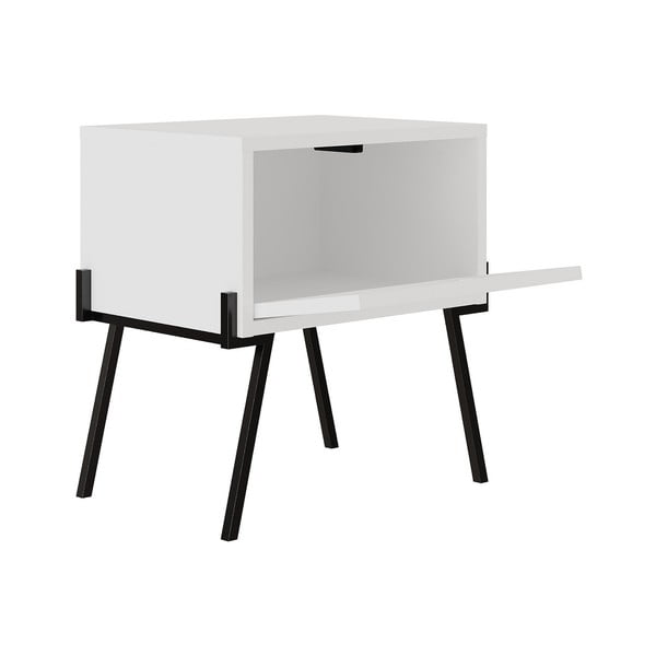 Comodino bianco Naive - Kalune Design-image-2