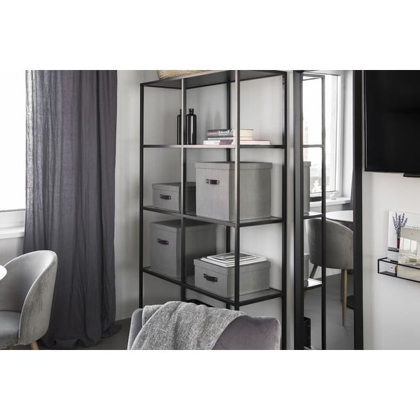 Scatola di stoccaggio con coperchio Logan - Bigso Box of Sweden-image-2