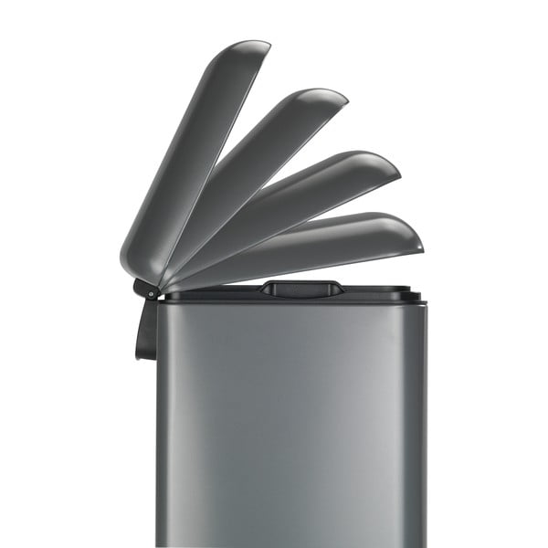 Bidone a pedale in acciaio, 30 l - Wenko-image-3