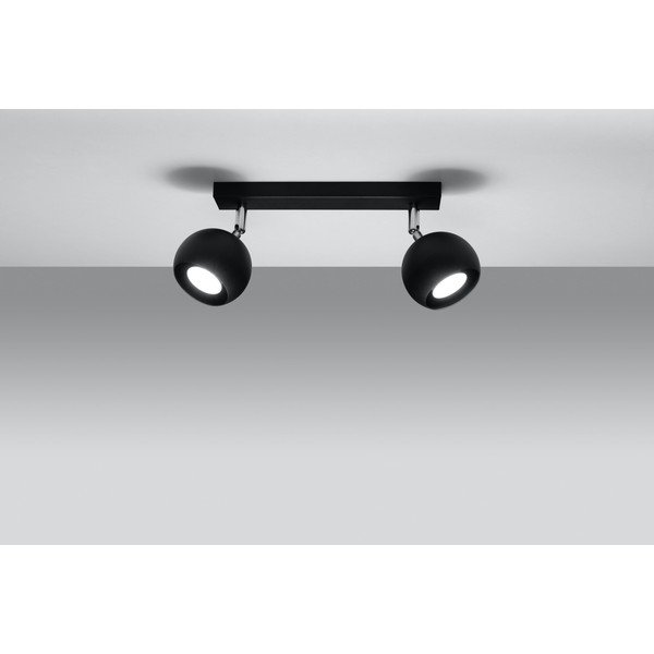 Apparecchio da soffitto nero Ollo - Sollux-image-1
