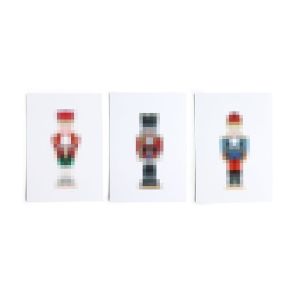 Set di 3 biglietti d'auguri SNUG.Pixel - SNUG.STUDIO