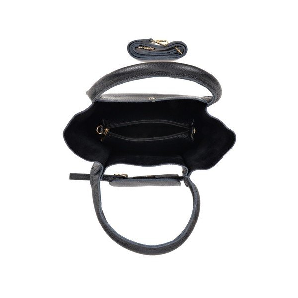 Borsa in pelle nera Pola Nero - Roberta M-image-1