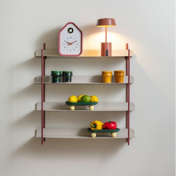 Lampada da tavolo LED giallo ocra in metallo (altezza totale 22,5 cm) Elemental LED – Leitmotiv-image-3