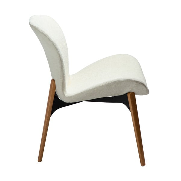 Poltrona crema in tessuto bouclé Paragon - DAN-FORM Denmark-image-2