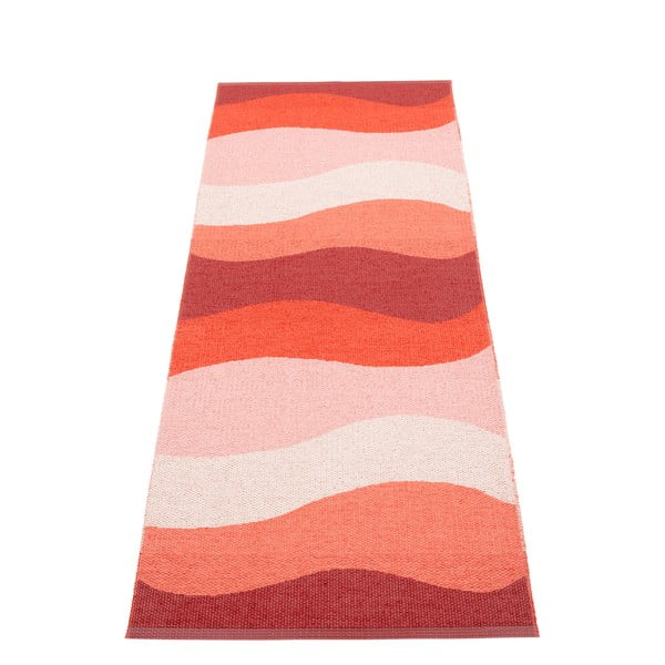 Passatoia da interno/esterno rossa 70x200 cm Urvi Fire – Pappelina