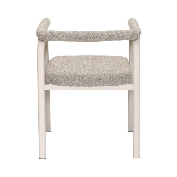 Set di sedie da pranzo beige in imbottito con braccioli 2 pz Ecto – Hübsch-image-4