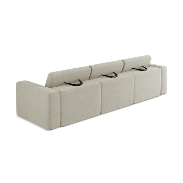 Divano componibile beige 314 cm Kalea – Makamii-image-3