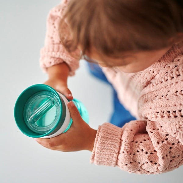 Tazza per bambini tritan rosa chiaro 300 ml Flowers & butterflies - Mepal-image-3