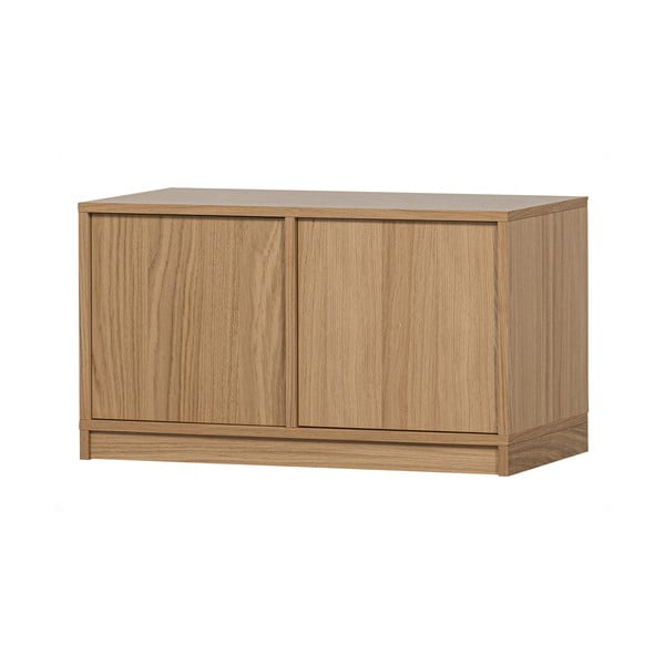 Tavolo TV modulare in rovere colore naturale 77x44 cm Modulair - vtwonen-image-2