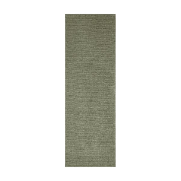 Runner verde scuro , 80 x 250 cm Supersoft - Mint Rugs