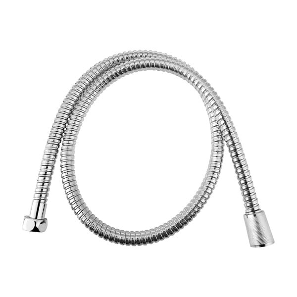 Tubo doccia in acciaio inox in argento lucido Powerflex - Sapho