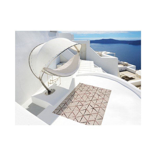 Tappeto beige Libra Grey Mezzo, 80 x 150 cm - Universal-image-1