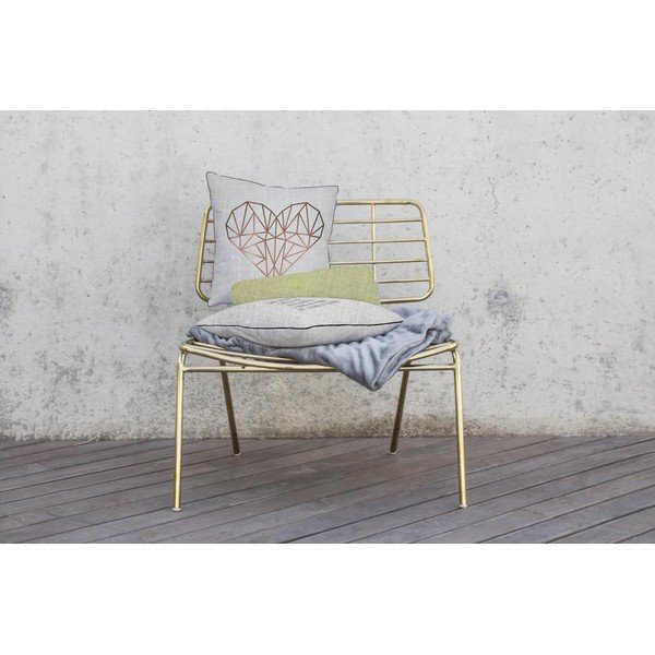 Cuscino Cuore beige, 45 x 45 cm - Really Nice Things-image-1