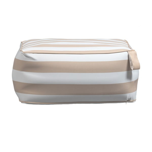 Pouf da giardino gonfiabile beige e bianco Sit On Air - vtwonen-image-3