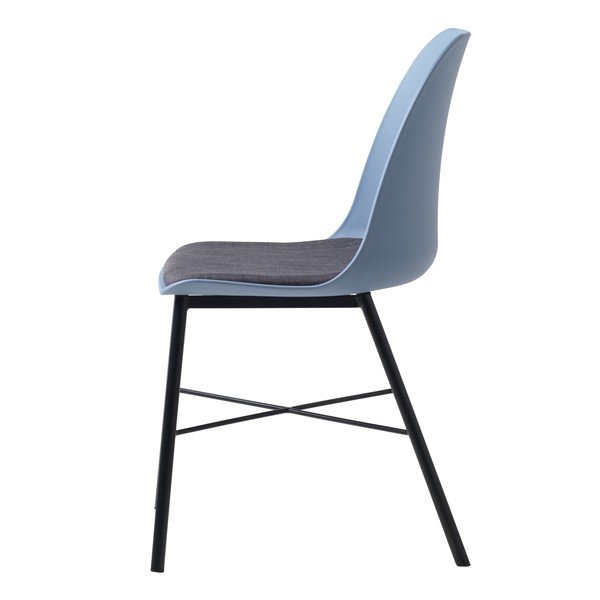 Set di 2 sedie grigio-blu Whistler - Unique Furniture-image-2