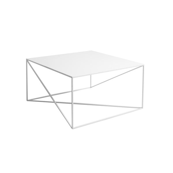 Tavolino bianco Custom Form , 80 x 80 cm Memo - CustomForm