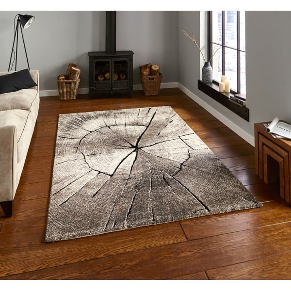Tappeto beige 230x160 cm Woodland - Think Rugs-image-1