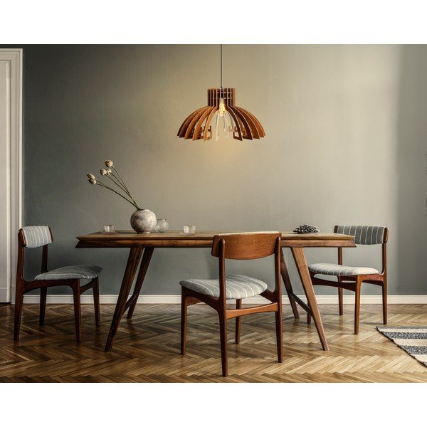 Lampadario di colore naturale ø 39 cm – Opviq lights-image-3