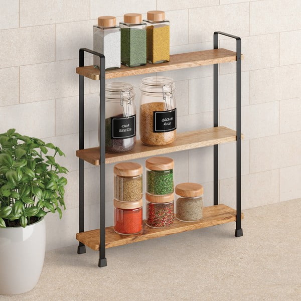 Organizer per spezie in legno York – Metaltex-image-1