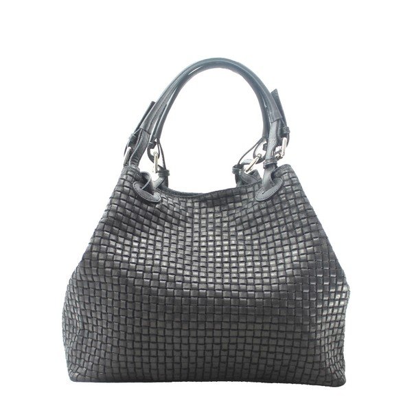 Borsa in pelle nera Tessa - Chicca Borse