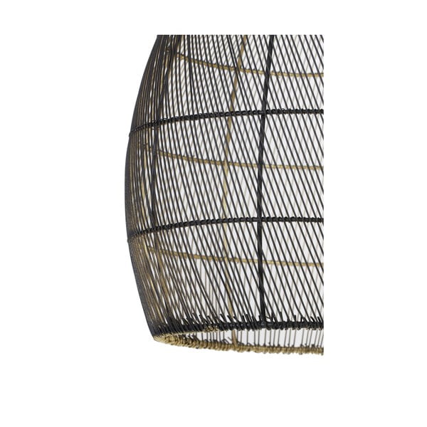 Lampadario nero/oro con paralume in metallo ø 40 cm Meya - Light & Living-image-4