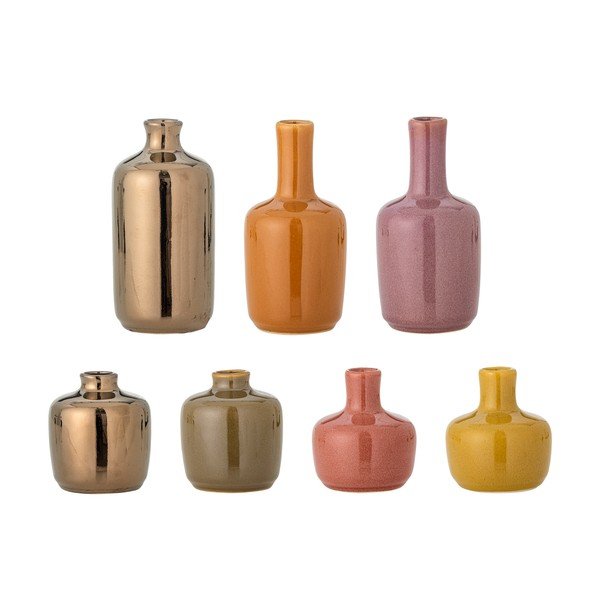 Set di vasi in gres 7 pz (altezza totale 14 cm) Maien – Bloomingville