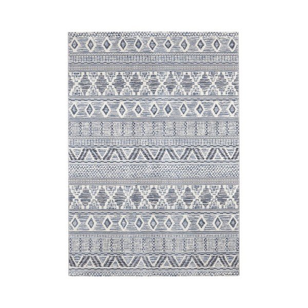 Modrý koberec Elle Decoration Arty Roanne, 120 x 170 cm