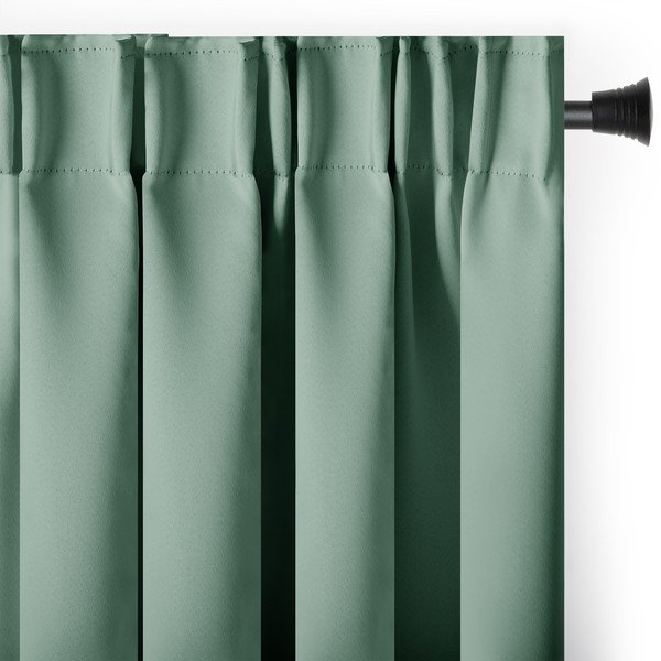 Tenda parzialmente oscurante color menta 140x175 cm Kierra – Restilo