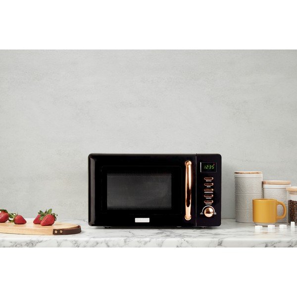 Microonde nero Black & Copper – Haden-image-3
