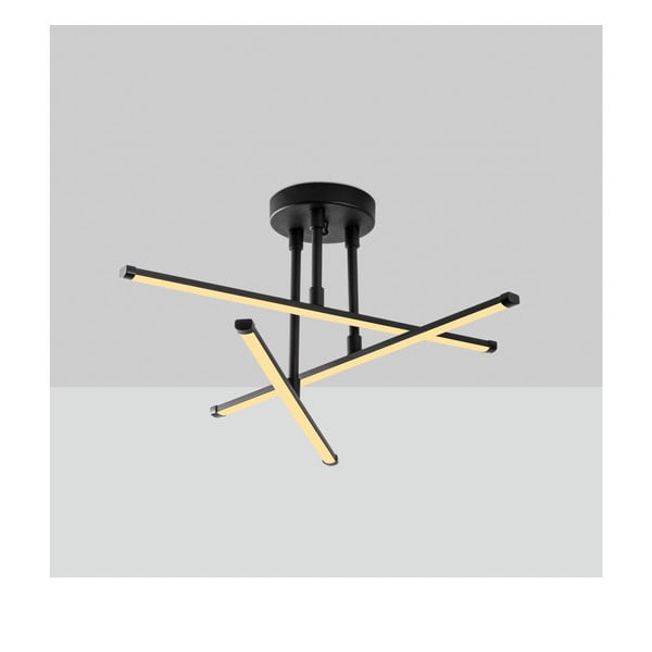Plafoniera LED nera 26x51 cm Umut – Opviq lights-image-2