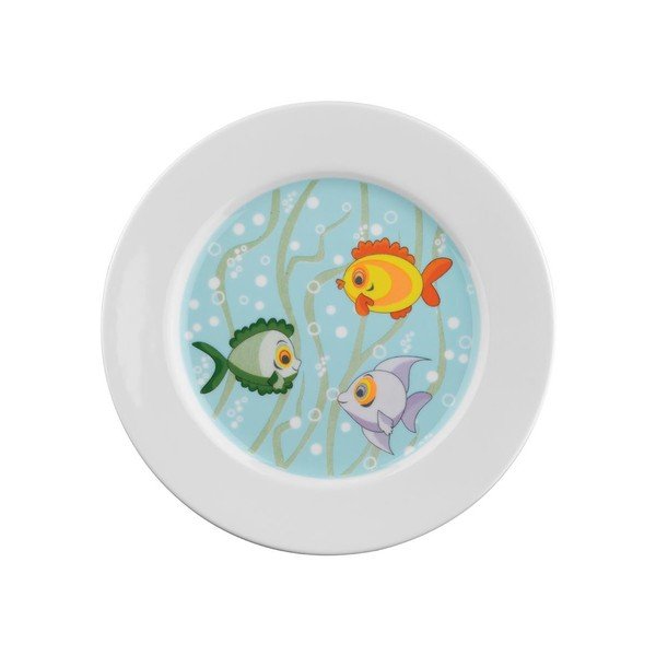 Set da pranzo per bambini da 5 pezzi in porcellana Sea World - Kütahya Porselen-image-4