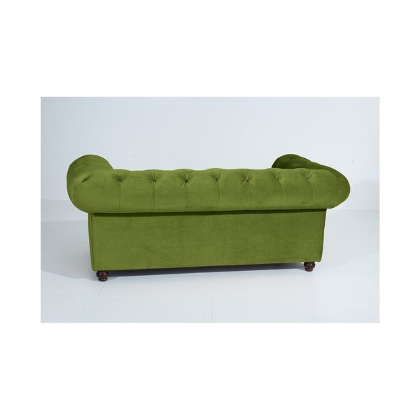 Divano verde Orleans Velvet, 196 cm - Max Winzer-image-4