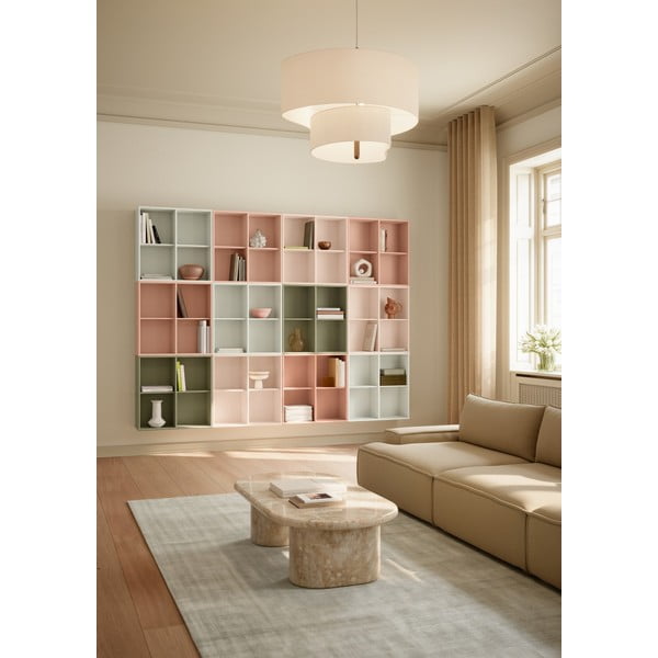 Libreria color kaki da appendere 70x70x27 cm Mistral – Hammel Furniture-image-3