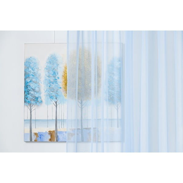 Tenda blu 140x245 cm Voile - Mendola Fabrics-image-2