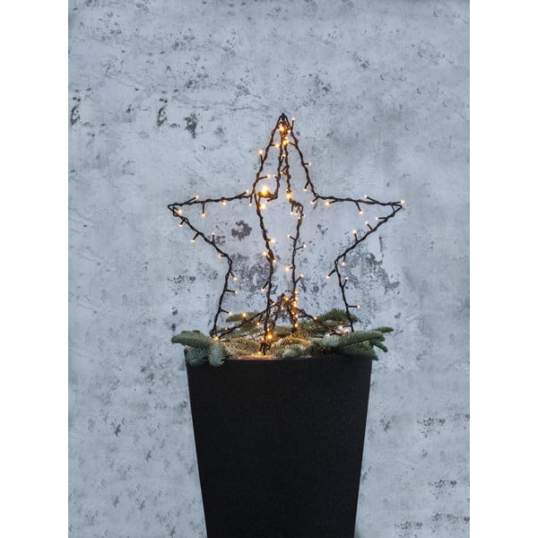 Decorazione luminosa natalizia nera Foldy - Star Trading-image-3