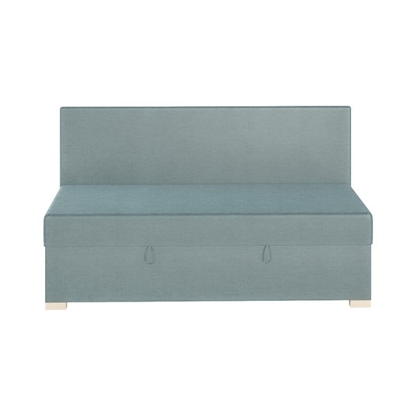 Letto blu per bambini con contenitore con materasso 90x200 cm Cozi - Ghado