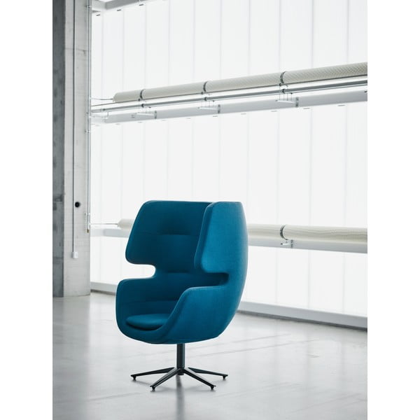 Sedia girevole verde scuro Moai - Softline-image-3
