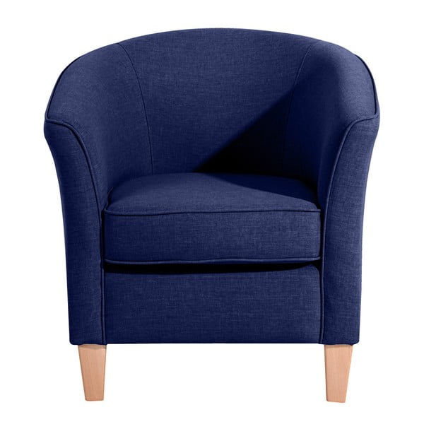 Poltrona blu scuro Blu scuro Livia - Max Winzer-image-2