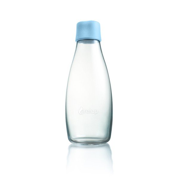 Bottiglia in vetro azzurro, 500 ml - ReTap