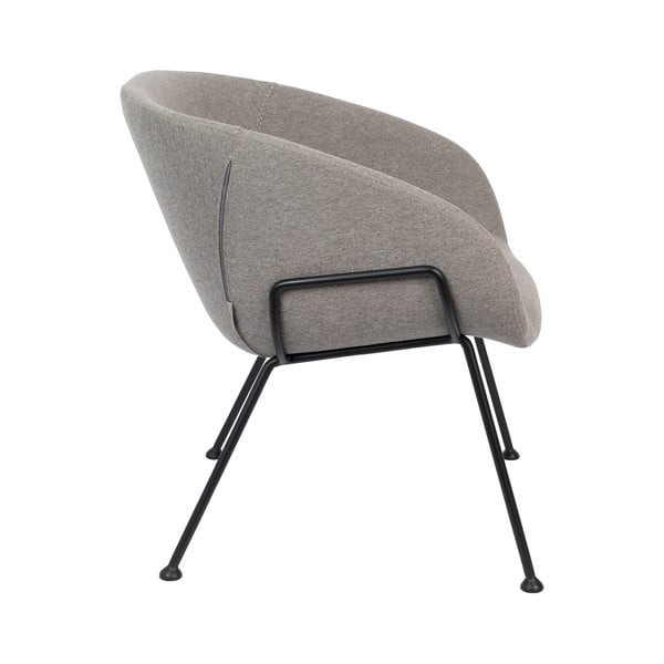 Poltrona grigia Feston - Zuiver-image-3