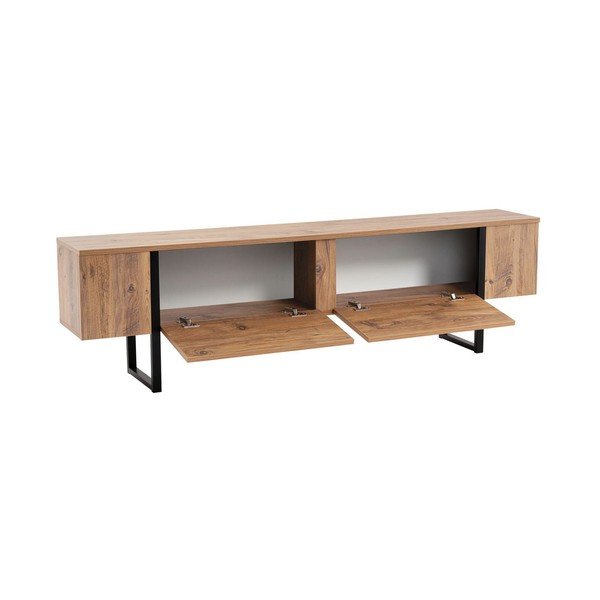 Mobile TV di colore naturale con effetto pino 180x50x29,5 cm Serenity – Kalune Design-image-3