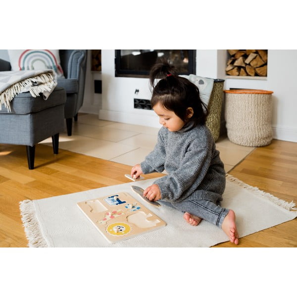 Puzzle in legno (6 pezzi) Safari - Kindsgut-image-2