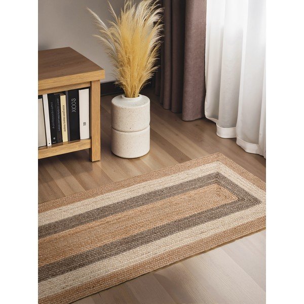 Passatoia in iuta reversibile/tessuta a mano 80x200 cm Juno – Hanse Home-image-1