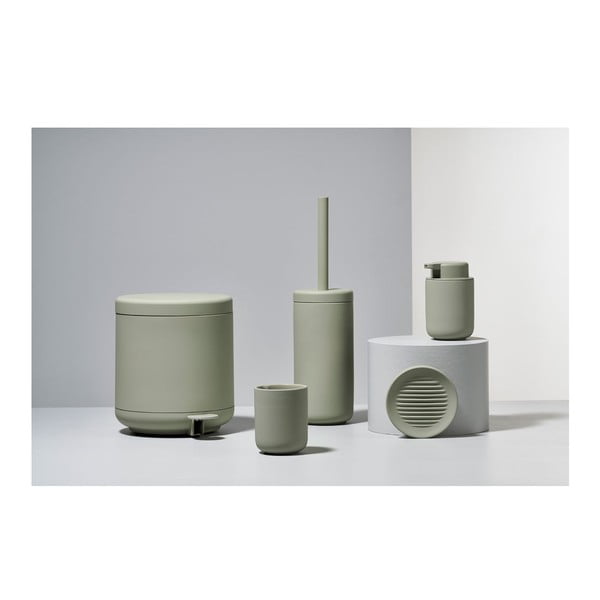 Portasapone in porcellana verde chiaro Ume - Zone-image-1